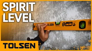 TOLSEN® Spirit Level How to Use? 3 Different Bubbles/45°/90°/180°