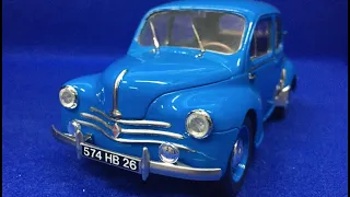 Finished work : Heller 1/24 Renault 4CV