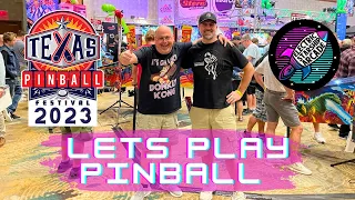 Electric Starship Arcade at Texas Pinball Festival 2023