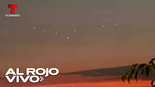 Siete objetos luminosos aparecen en el cielo de Lima y aseguran que son ovnis