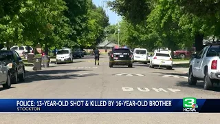 Stockton teen shot, killed by 16-year-old brother, police say
