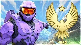 HALO INFINITE MAX RANK HERO ACHIEVED