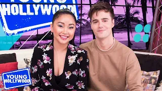 Lana Condor & Anthony De La Torre Talk To All the Boys 2, Raining in London, & Astrology