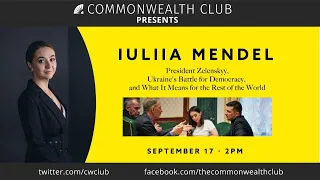 Iuliia Mendel: President Zelenskyy, Ukraine's Battle for Democracy