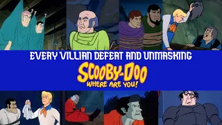 Scooby Doo Where Are You! Every Villian Defeat And Unmasking SEASON 1 [HQ]