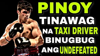 PINOY TAXI DRIVER DAW LITERAL NI ANOUNCE SA LABAN |UNDEFEATED BINUGBUG AT TINALO NG TAXI DRIVER