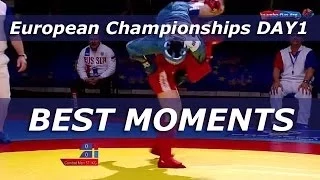 The best moments of European Sambo Championships in Romania — Day 1