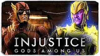 INJUSTICE: GODS AMONG US. Флеш VS Синестро!