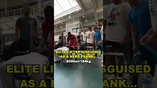 Elite Lifter Pranks Old Gym With Fake 1RM…👀
