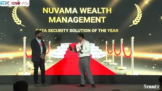 Nuvama Wealth Has Won The "Data Security Solution Of The Year" Award At The India CISO Summit 2023