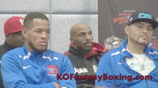 pre-fight comments from Sullivan Barrera & Paul Parker