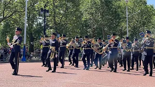 *RARE! DOUBLE RAF* Changing the Guard London 19.5.2024 March down the Mall