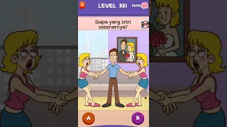 Siapa yang istri sebenarnya - Braindom 3 level 331 - #shorts