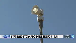 Statewide tornado drill set for 1 p.m. Wednesday