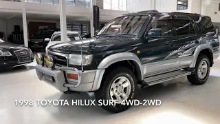 1998 Toyota Hilux Surf 4WD-2WD #90820