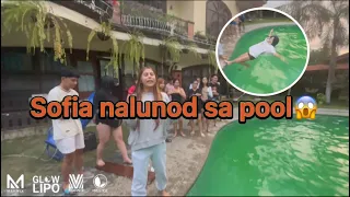 NALUNOD SI SOFIA SA POOL!|MANNIXFAM