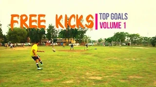 Amazing knuckleball free kicks  (Volume 1)