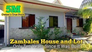 Limang Milyon Ang Bahay Na Ito | House and Lot For Sale | Cabangan, Zambales