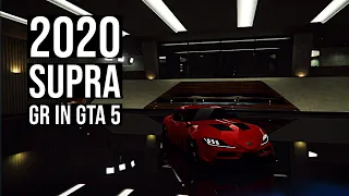 2020 TOYOTA SUPRA GR IN GTA 5 | Showcase and how to install the 2020 Supra in GTA 5 | PC MOD