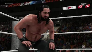 WWE SummerSlam 2016: Finn Balor vs Seth Rollins (WWE 2K18)