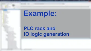 PLC rack and IO logic generation for Allen Bradley Studio5000 (L5X file)