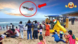 चमत्कार ! जब आसमान में दिखे असली Santa Claus | Real Santa Claus Caught On Camera Christmas 2023