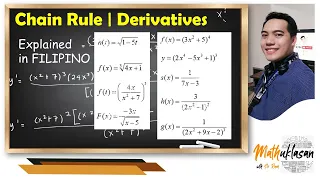 Chain Rule | Derivatives || Differential Calculus in Filipino