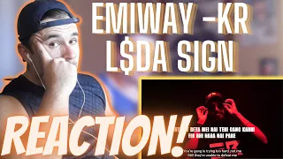 Emiway Bantai - Kr L$da Sign (REACTION!!)