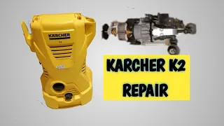 HOW TO DISMANTLE & REPAIR (KARCHER K2) portable car wash machine..