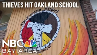 Thieves steal thousands of dollars worth of equipment from Oakland school