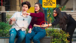 Romantic Extra Hand Touching Prank On Cute Girl Gone Comedy Ft, Shweta Ray | Mohit Saini