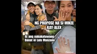 Alex Gonzaga engaged na sa kanyang boyfriend na si Mikee
