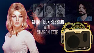 SHARON TATE Spirit Box Session. WOW! Sharon speaks! Manson Murders