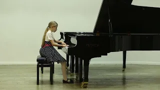 Луи Клод Дакен "Кукушка", исп. Ксения Бердюгина, 10 лет