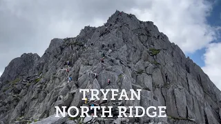 The North Ridge of Tryfan Scramble