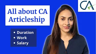 All about CA Articleship | Articleship Duration, Work and Salary | @azfarKhan