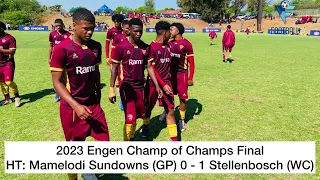 HIGHLIGHTS | Mamelodi Sundowns (GP) vs Stellenbosch (WC) | 2023 Engen Champ of Champs Final