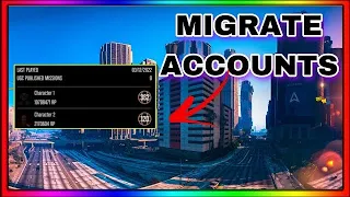 HOW TO MIGRATE YOUR GTA5 ACCOUNT IN 2023 BEST UP TO DATE TUTORIAL