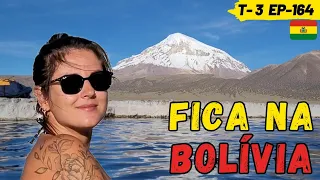 NÃO IMAGINA QUE ERA ASSIM AS ÁGUAS TERMAIS na BOLÍVIA aos pés do VULCÃO SAJAMA