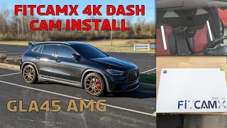 My 2022 Mercedes GLA45 AMG Gets a Stealthy @fitcamx 4K Dash Cam