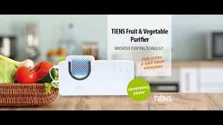TIENS Fruit & Vegetable Purifier | Instruction of use
