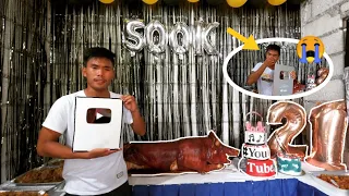 Unboxing Silver Button | Celebrating 500K | 21'th B-Day | Boy Tapang ✨