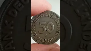 1949, J, 50, Pfennig. rare coin?