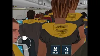 Evacuating the Airbus A320-214 | HCILAB AIRLINES | Prepare for Impact