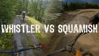 Is Whistler Bike Park Worth It? (4K) // Whistler VS Squamish 2022 - Mountain Biking, Sea-to-Sky