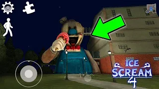 HOW TO GO OUTSIDE ROD'S FACTORY IN ICE SCREAM 4!!