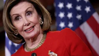 House Speaker Pelosi discusses legislation for a commission on Jan 6 US Capitol attack