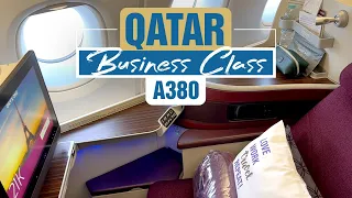 Qatar Business Class A380 Review (4K)