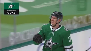 Denis Gurianov with a beautiful tip! - Dallas Stars Vs Nashville Predators - January 22nd 2021