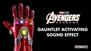 Avengers: Endgame - Nano Gauntlet Sound Effects (GAUNTLET ACTIVATING/SNAP)